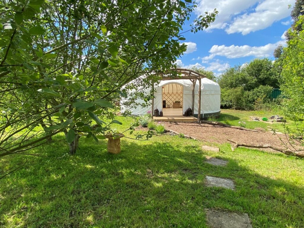 Home Farm Yoga Tent, Elstree, Hertfordshire